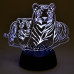 Зверь декоративный Uniel ULI-M508 RGB/3AA TIGER FAMILY/BLACK UL-00008403 Зверь декоративный Uniel ULI-M508 RGB/3AA TIGER FAMILY/BLACK UL-00008403