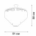 Люстра на штанге Vitaluce V58250 V58250-8/8 Люстра на штанге Vitaluce V58250 V58250-8/8