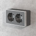 Розетка двойная с заземлением Werkel Gallant 3 W5072104 Розетка двойная с заземлением Werkel Gallant 3 W5072104