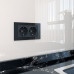 Розетка двойная с заземлением, без рамки Werkel черный матовый W1172008 Розетка двойная с заземлением, без рамки Werkel черный матовый W1172008