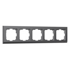 Рамка на 5 постов Werkel Stark графит матовый W0051864