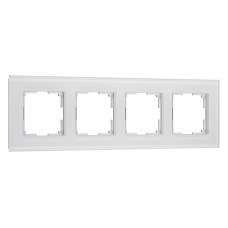 Рамка на 4 поста Werkel Senso белый soft-touch W0043101