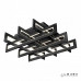 Потолочная люстра iLedex Stalker 9082-800*800-X 192W BK Потолочная люстра iLedex Stalker 9082-800*800-X 192W BK