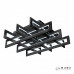 Потолочная люстра iLedex Stalker 9082-800*800-X 192W BK Потолочная люстра iLedex Stalker 9082-800*800-X 192W BK