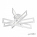 Потолочная люстра iLedex Stalker 9082-R800-X 128W WH Потолочная люстра iLedex Stalker 9082-R800-X 128W WH