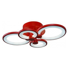 Потолочная люстра iLedex Ring A001/4 RED Потолочная люстра iLedex Ring A001/4 RED