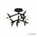 Потолочная люстра iLedex Savage FS-017-X25 BK Потолочная люстра iLedex Savage FS-017-X25 BK