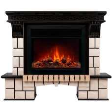 Электрокамин RealFlame Stone 26 AO с очагом Moonblaze DeLuxe Black Электрокамин RealFlame Stone 26 AO с очагом Moonblaze DeLuxe Black